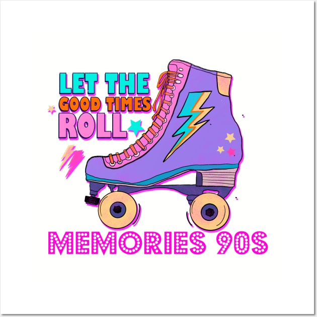 Memories 90s Old school Desings Wall Art by albaley